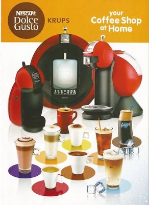 $8.95 • Buy NESCAFE' & KRUPS Dolce Gusto (Joint Advertising) Print Ad