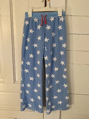 Mini Boden Girl's 10 Years Stars Terry Cloth Pull On Elastic Pants Casual • $9