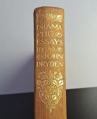  everyman's Library Dramatic Essays By John Dryden 1928  • $9.99