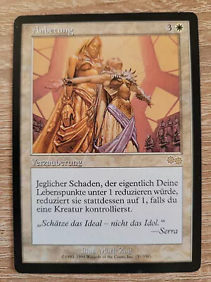 1x Worship - German - FBB - EDH - Vintage - Modern #2057 • $4.99