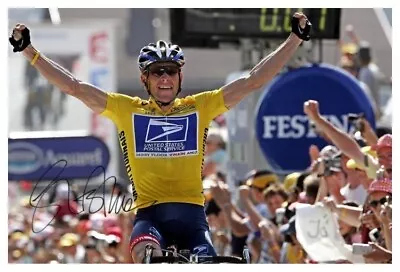 £2.34 • Buy LANCE ARMSTRONG (1) - LEGEND TDF - CYCLING - 6x4 Signed Autograph PHOTO Print