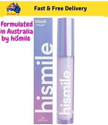 HiSmile Glostik Tooth Gloss 4ml-formulated In Australia By Hismile • $35