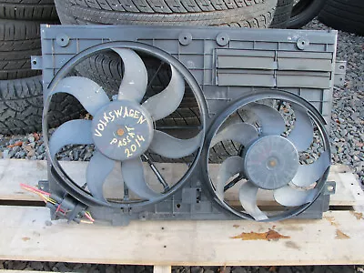 2012- 2015 Volkswagen Passat Engine Radiator Cooling Fan 1KM121205 OEM & SANA • $130.50