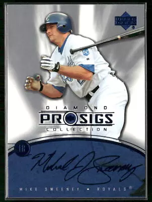 2004 Upper Deck Diamond Collection Pro Sigs #59 Mike Sweeney • $1.99