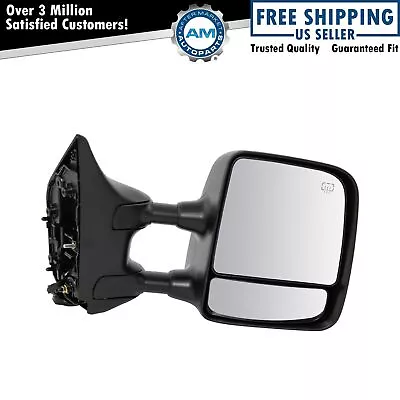 Side View Mirror Power Heated Telescoping Towing Chrome Right RH For Titan New • $80.89