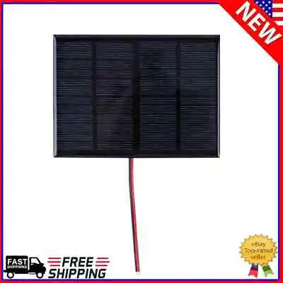 Mini Solar Panel 3W 12V Small Cell Module Polysilicon Board DIY Solar Charger • $7.12