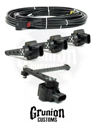 AccuAir AA-3641 E-Level+ 4-Corner Air Suspension Height Sensor And Harness Kit • $617.89