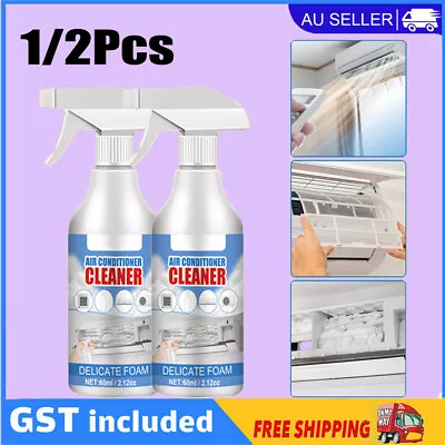 Air Con Coil Foam Cleaning Air Conditioner Foaming Cleaner Sprays Household Use • $4.16