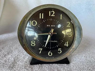 Vintage Westclox Big Ben Alarm Clock 5  USA Made Shop Cabin Porch Decor 70/24 • $24