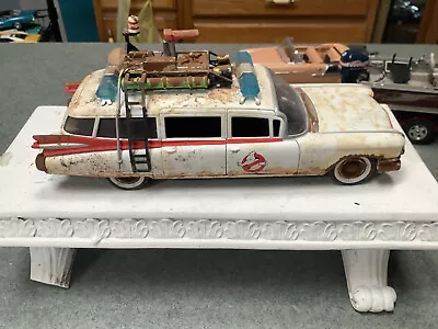 Jada Toys Hollywood Rides 1:24 Ghostbusters ECTO-1 Diecast Car - White • $20