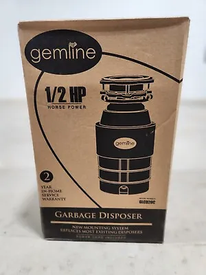 Gemline 1/2 HP Garbage Disposer • $84.75