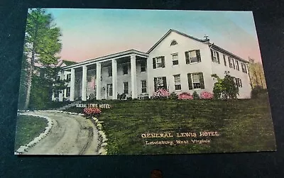 Old Postcards General Lewis Hotel Lewisburg WVA.   PA5 • $3