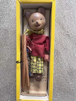 Vintage Pelham Puppets Rupert Bear Boxed • £19.99