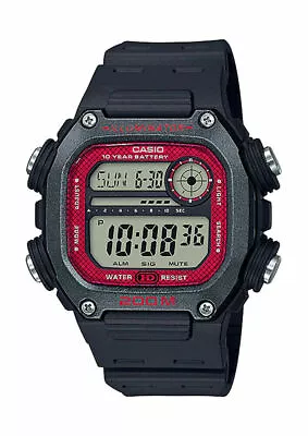 Casio DW291H-1BV 10 Year Battery Watch World TImeAlarmDay/Date 200 Meter WR • $33