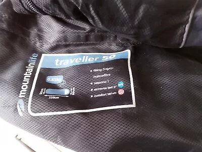 Mountain Life Traveller 50 Lightweight Sleeping Bag • £9