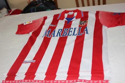 T-Shirt Official 1999 Cup Final King Athletic Of Madrid Reebok Size L Marbella • £235.11