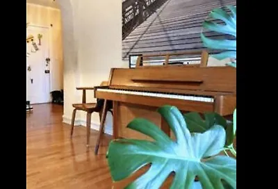 $8500 • Buy Baldwin Acrosonic Piano Walnut Mid Century Modern Piano