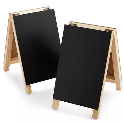 2 Pack Small Chalkboard Easels For Restaurants Catering Weddings 4.5 X 7.5 In • $17.89