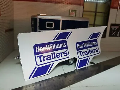 Ifor Williams OEM Livestock Tipping Tiltbed Trailer Mudguard Decals Stickers X2 • £10.45