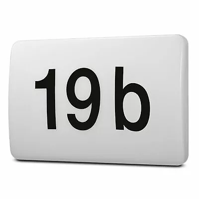 LED Light Lamp House Number Plaque Sign Dusk Dawn IP65 Weatherproof Illuminated • £32.23