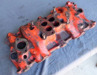 $149 • Buy OEM GM 4 Barrel Intake Manifold 3731398 57 283 4 Barrel Chevrolet Corvette A25 7