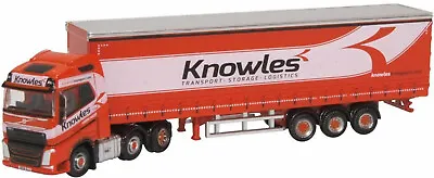 Volvo FH4 Curtainside Knowles 1-148 N Gauge Railway Scale Mib • £17.50