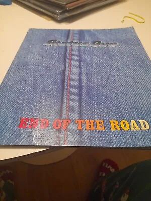 £20 • Buy Vintage Status Quo End Of The Road Tour Concert Programme  With Ticket Balmoral