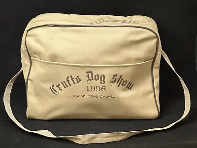 Crufts Kennel Club Dog Show 1996 United Kingdom Uk Travel Bag • £26.01