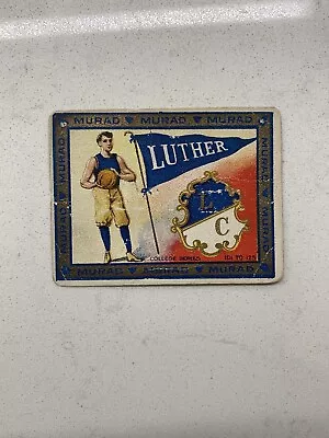 1909 T51 Murad Cigarettes Luther College 1 Of 4 First Basketball Cards EVER! 🏀 • $149