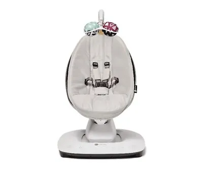 4moms MamaRoo 4 Multi-Motion Baby Swing Gray With Strap • $170