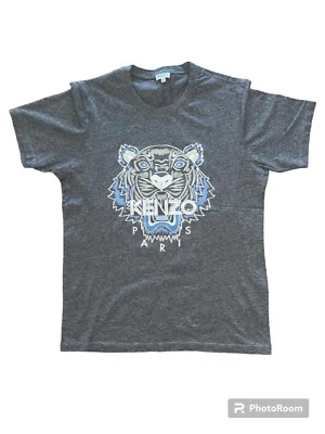 $89.99 • Buy Grey Kenzo Top With Embroidered Tiger Size M