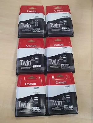 Original Canon Pixma 525 PGBK (Twin Pack) • £23