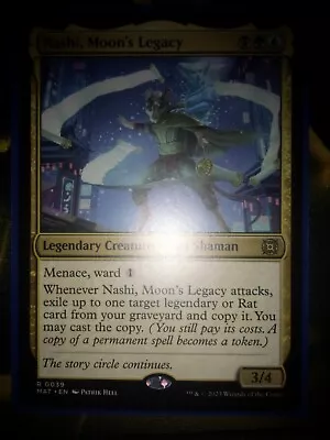 MTG 100 Card NASHI MOON'S LEGACY Sultai Rat Legends Budget EDH/Commander Deck • $46.98