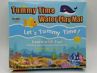 $9.99 • Buy Tummy Time Baby Water Play Mat Toys For 3 6 9 Months, The Perfect Fun