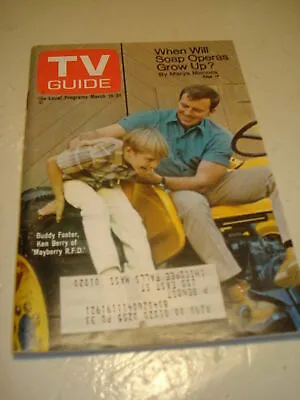 TV GUIDE Mayberry RFD WHEN WILL SOAP OPERAS GROW UP? • $9.95