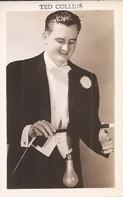 REAL PHOTO - Ted Collins Magician - ADVERTISING • $8.50