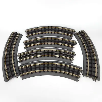 MTH Electric Trains O-31 Curved Rail Track Section Lot Of 6 Train Track O Gauge • $27.99