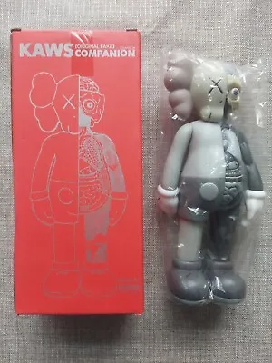 KAWS Original Fake Companion 8 Inch Model/ Dissected Flayed/Grey. New • £33.99