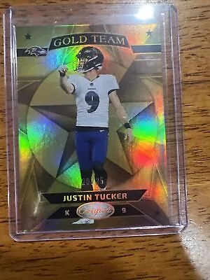 🔥2023 Panini Certified Gold Team Justin Tucker #GT-9 Mirror Gold 20 /25🔥 • $0.99