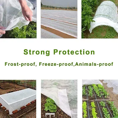 £10.95 • Buy Non-woven Fabric Plant Fleece Frost Protection Winter Cover 30gsm Horticultural