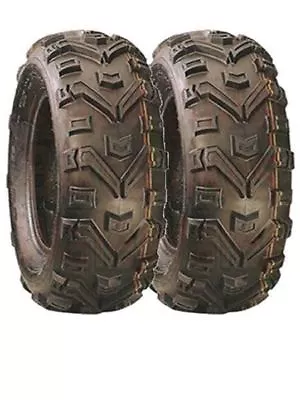 Pair Of Duro Buffalo Quad Tyres 25x8x12 E Marked Road Legal • £179.95