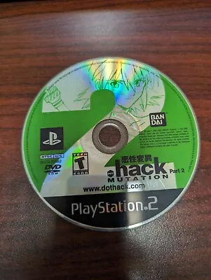 .hack Mutation Part 2 Demo Disc (Ps2) NO TRACKING - DISC ONLY #A6690 • $14.45