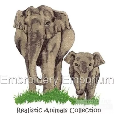 Realistic Animals Collection - Machine Embroidery Designs On Cd Or Usb 4x4 & 5x7 • £11.95