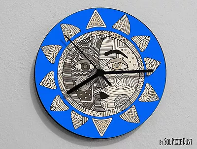 £13.08 • Buy Sun And Moon Kiss-Moon Wall Clock
