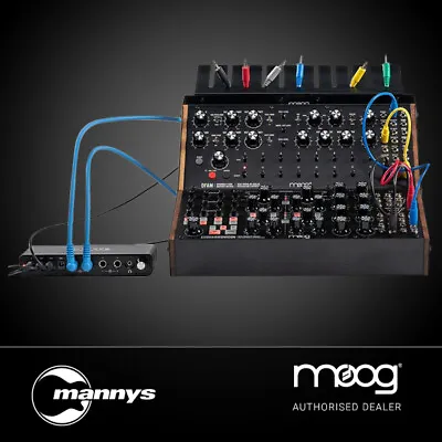 $2299 • Buy Moog Sound Studio W/ DFAM, Subharmonicon, 2-Tier Rack, Mixer, Cables & Accessori