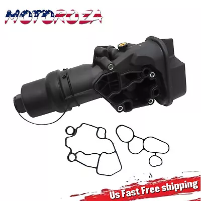 06F115397J Engine Oil Filter Housing Assembly For Audi A3 A4 TT VW Golf GTI 2.0 • $45.05