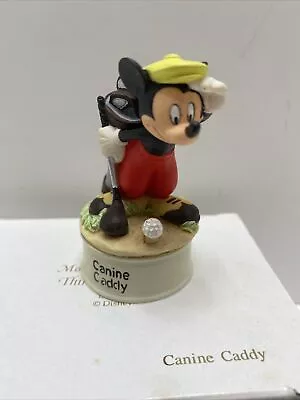 Lenox Disney Movie Star Mickey Mouse Thimble MICKEY STEPS OUT Figurine • $20