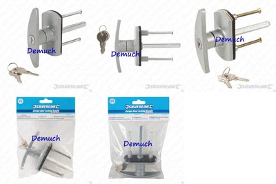 £12.99 • Buy Silverline Replacement GARAGE DOOR LOCKING HANDLE Square Diamond 75mm Spindle