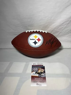 Michael Vick Signed Autograph Pittsburgh Steelers Full Size Logo Football Jsa • $119.99