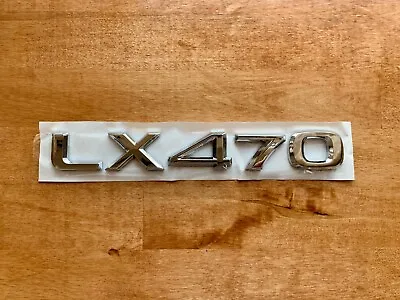 $16.89 • Buy Fits Lexus LX470 Rear Truck Tailgate EMBLEM LOGO BADGE DECAL 1998 - 2007
